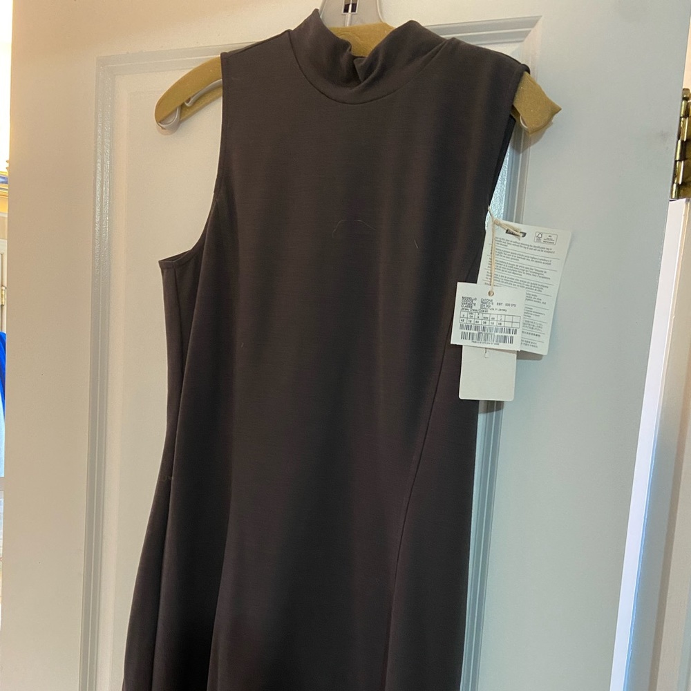 iBlues size 12 brownish knee length dress
